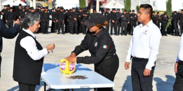 Empleados de Seguridad Pública donan al Teletón