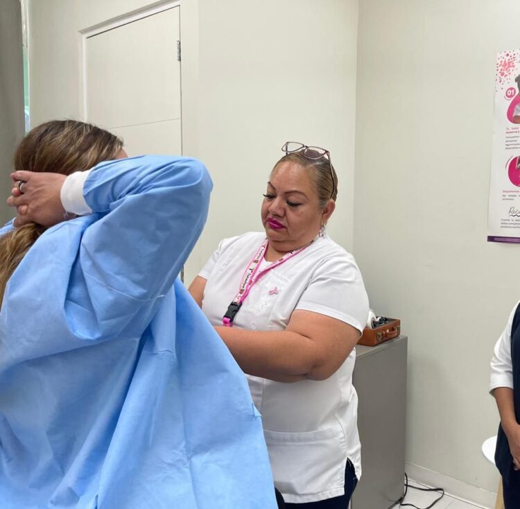 Realiza Salud Campaña para prevenir Cáncer de Mama