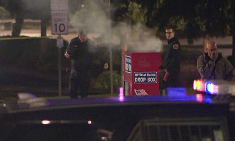 Incendian urnas con votos anticipados en Portland y Vancouver