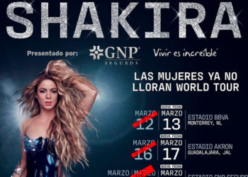 Shakira abre segunda fecha en Monterrey tras ‘sold out’ de su primer concierto