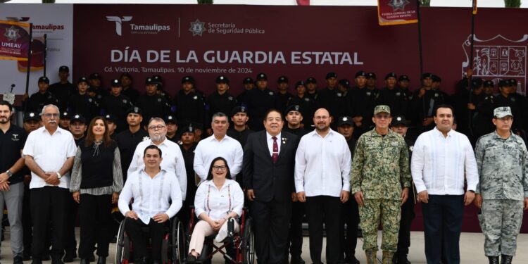 Celebra Seguridad Pública el segundo aniversario de la Guardia Estatal de Tamaulipas