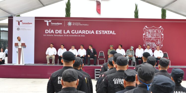 Celebra Seguridad Pública el segundo aniversario de la Guardia Estatal de Tamaulipas