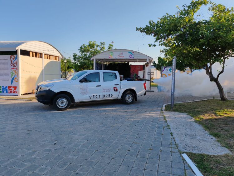 Continúa operativo sanitario contra el dengue en Tamaulipas; van 1,807 casos en 2024