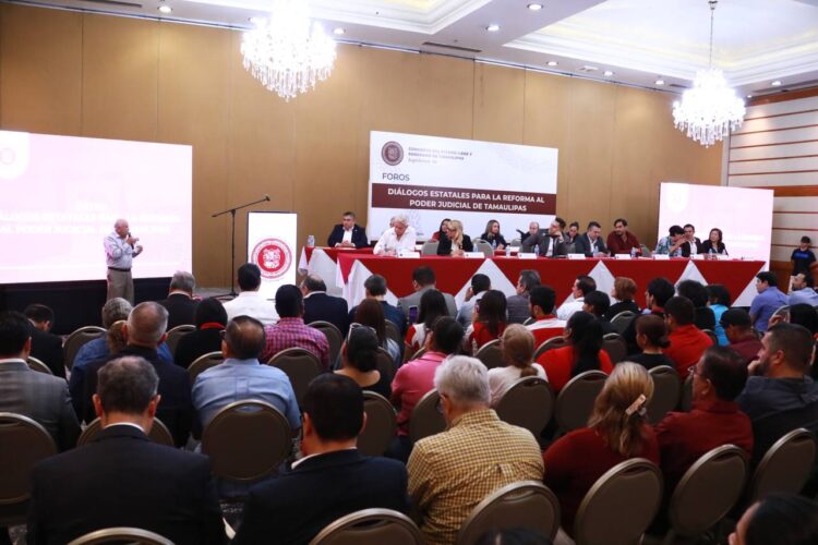 Diálogo con la sociedad son clave en la reforma judicial de Tamaulipas: Diputados