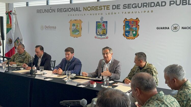 Fortalecen Tamaulipas, Nuevo León y Coahuila acciones de seguridad