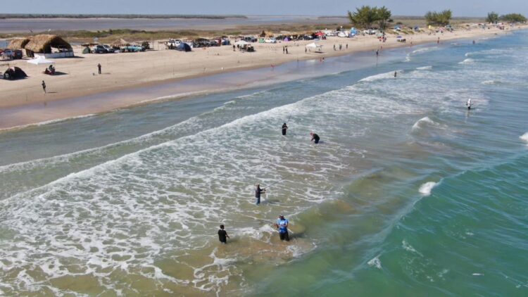 Arranca 71º Torneo Internacional de Corvina y Especies Varias en playa La Pesca de Soto la Marina