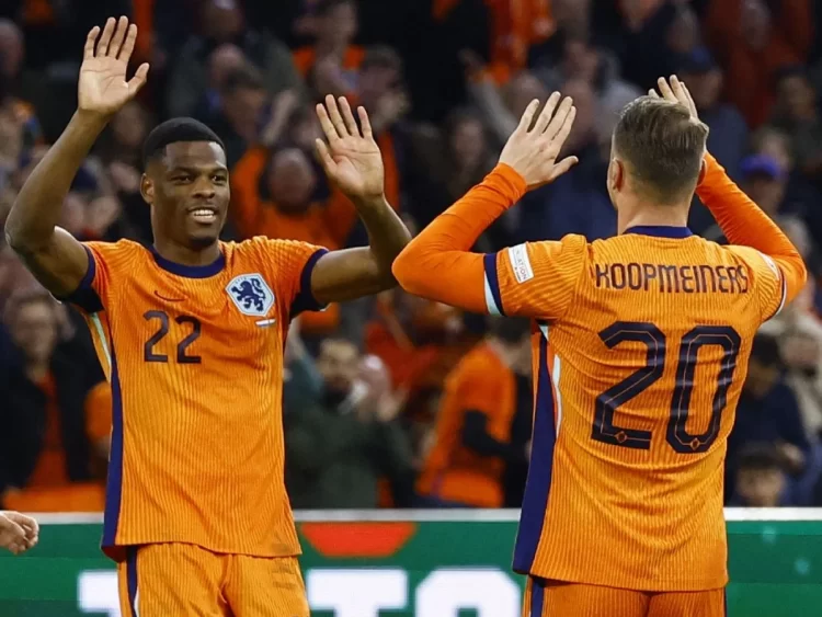 Países Bajos golea 4-0 a Hungría y avanza en Nations League