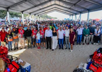 Participan 3 mil 700 en Torneo de Pesca de Corvina y Especies Varias en La Pesca, Soto la Marina, Tamaulipas