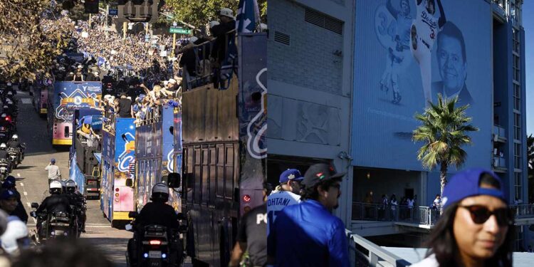 Dodgers celebran en grande su campeonato mundial; recuerdan a Fernando Valenzuela