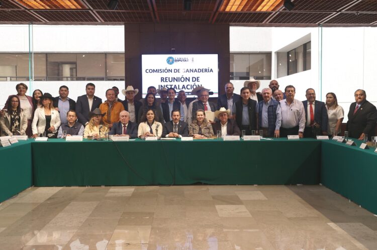 Instalan en Cámara de Diputados la Comisión de Ganadería; se comprometen a ampliar presupuesto al sector pecuario