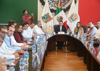 Instalan Gobiernos del Estado y de Victoria el Comité Municipal de Salud