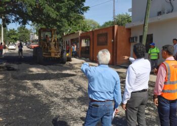 Lleva Gobierno de Victoria mejoras en servicios públicos y urbanos a colonias del sur.