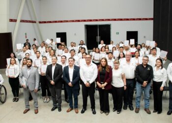 Entregan certificados como mediadores públicos a personal del Centro de Conciliación Laboral de Tamaulipas