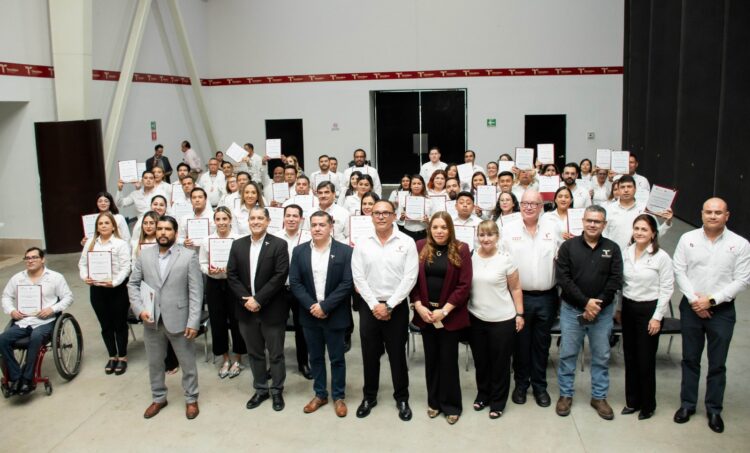 Entregan certificados como mediadores públicos a personal del Centro de Conciliación Laboral de Tamaulipas