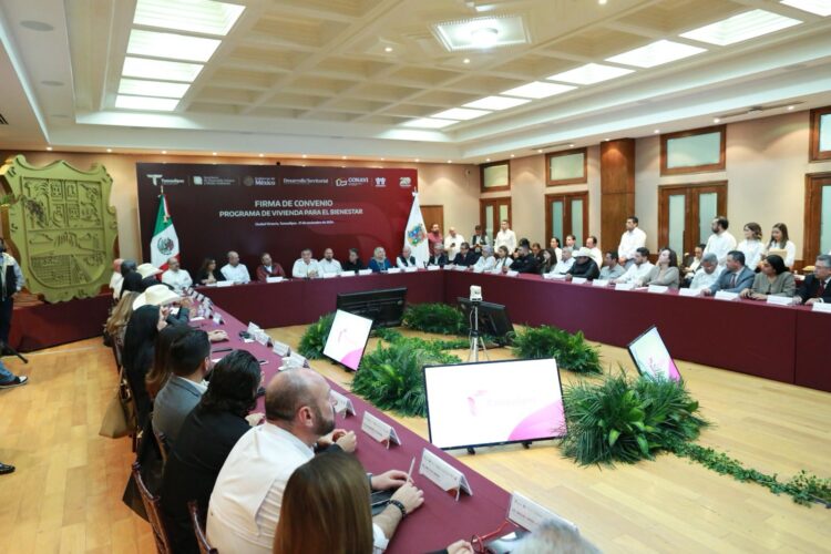 Vivienda para el Bienestar edificará 43 mil casas y otorgarán 55 mil créditos en Tamaulipas