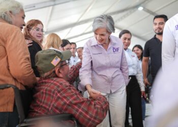 Lleva María de Villarreal titular del DIF Tamaulipas apoyos y servicios a las familias de Ocampo