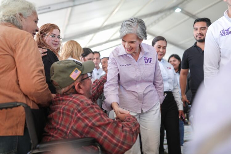 Lleva María de Villarreal titular del DIF Tamaulipas apoyos y servicios a las familias de Ocampo
