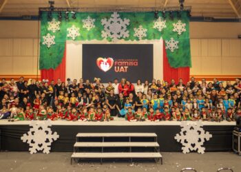 Celebra Familia UAT festival navideño en el Campus Victoria