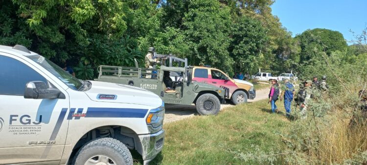 Realizan cateo en ejido Cinco de Mayo de El Mante; encuentran droga y cartuchos