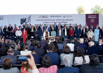 Participa gobernador de Tamaulipas Américo Villarreal en el Acuerdo Nacional por el Derecho Humano al Agua