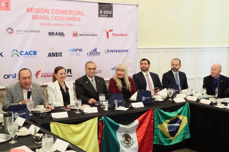 Refuerza Gobierno de Tamaulipas lazos comerciales con Brasil y Colombia 