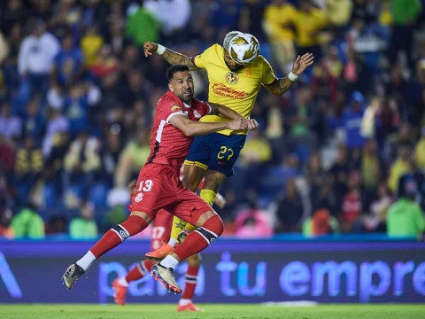 América toma ventaja 2-0 sobre Toluca en Ciudad de los Deportes