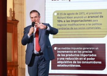 Imponer aranceles del 25% llevaría a la pérdida de 400 mil empleos en EU: Ebrard