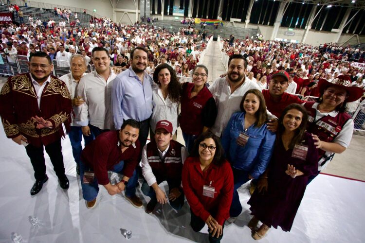 Pide Luisa María Alcalde Luján unidad y trabajo para hacer de Morena proyecto de generaciones