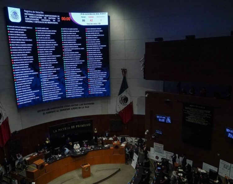 Senado aprueba la desaparición de siete órganos autónomos en México