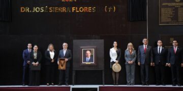 Entrega Congreso Medalla “Luis García de Arellano” 2024 postmortem al tampiqueño José Sierra Flores