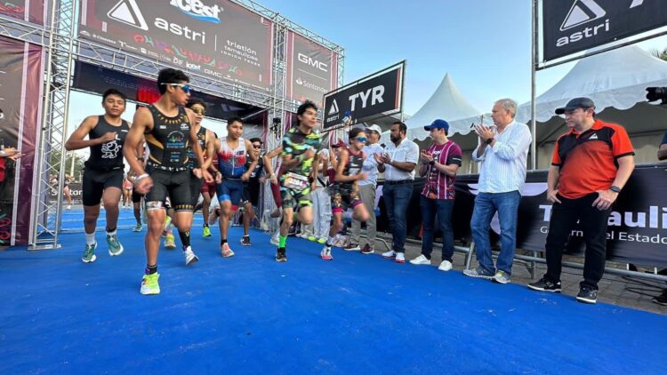 Puebla y Ciudad de México lograron la victoria en el triatlón de Tamaulipas