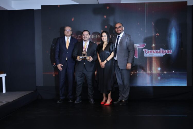 Por segunda vez, Tamaulipas recibe galardón al Estado Energético del Año