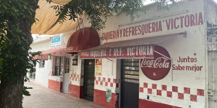 Luces y sombras del Paseo Alameda Francisco I. Madero (El 17) de Cd. Victoria, Tamaulipas