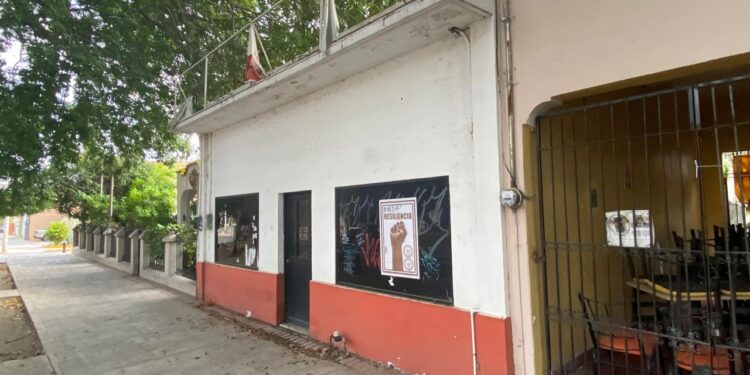 Luces y sombras del Paseo Alameda Francisco I. Madero (El 17) de Cd. Victoria, Tamaulipas