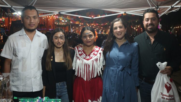 Tradiciones tamaulipecas representadas en Festival “Cempasúchil” en celebración del Día de Muertos en N.L.