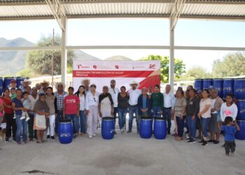 Apoyan a más de 600 familias rurales del altiplano tamaulipeco con dispositivos de filtros de agua