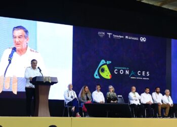 Inaugura gobernador de Tamaulipas Congreso Nacional de Actividades Espaciales 2024 en Matamoros
