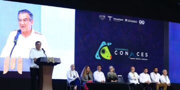 Inaugura gobernador de Tamaulipas Congreso Nacional de Actividades Espaciales 2024 en Matamoros