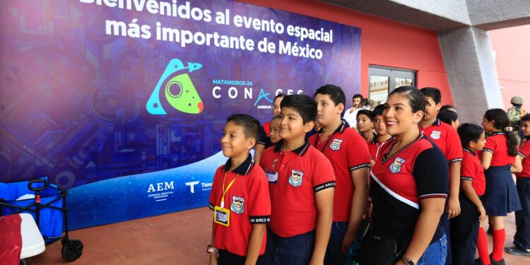 Inaugura gobernador de Tamaulipas Congreso Nacional de Actividades Espaciales 2024 en Matamoros