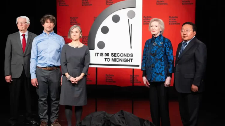 ‘Reloj del Fin del Mundo’ marca 90 segundos a medianoche