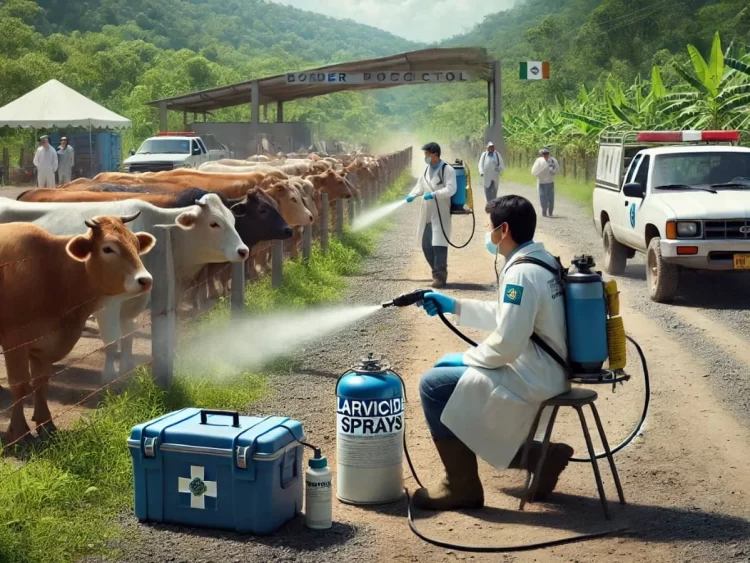 Gusano barrenador de ganado: alerta en México por su presencia cercana en Guatemala