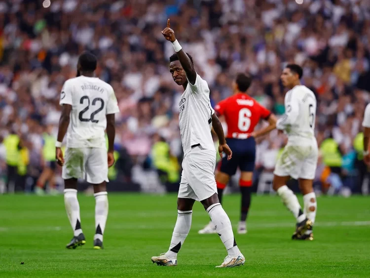 El Real Madrid resurge con goleada; ‘hat-trick’ de Vinícius