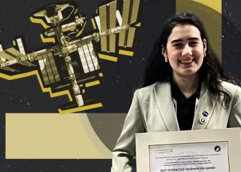 Victoria de León inspira a mujeres en la ciencia con su premio espacial
