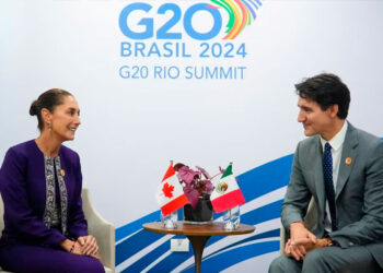 Expresa Trudeau a Sheinbaum preocupaciones de inversiones chinas
