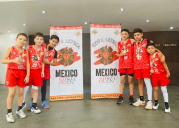 ¡Tamaulipas brilla en la Copa Azteca 2024: El futuro del básquetbol infantil pisa fuerte
