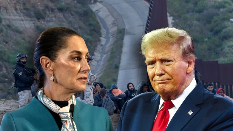 Reconoce Trump esfuerzos de México en migración: Sheinbaum