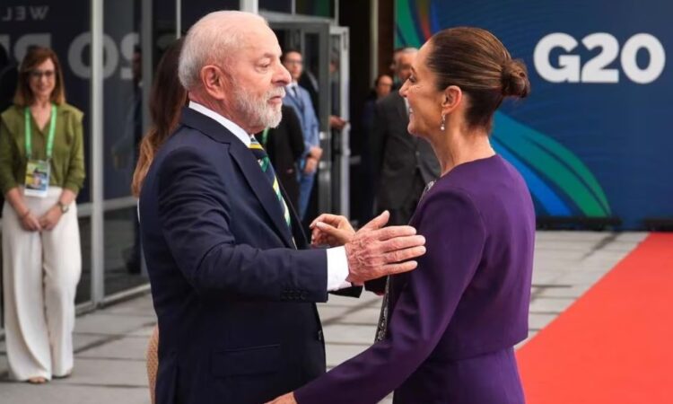 La llegada de Claudia Sheinbaum al G20