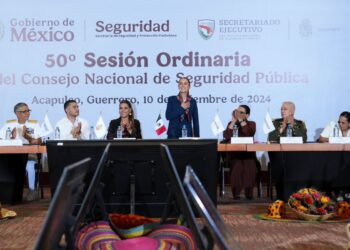 Participa gobernador Américo Villarreal en Consejo Nacional de Seguridad Pública
