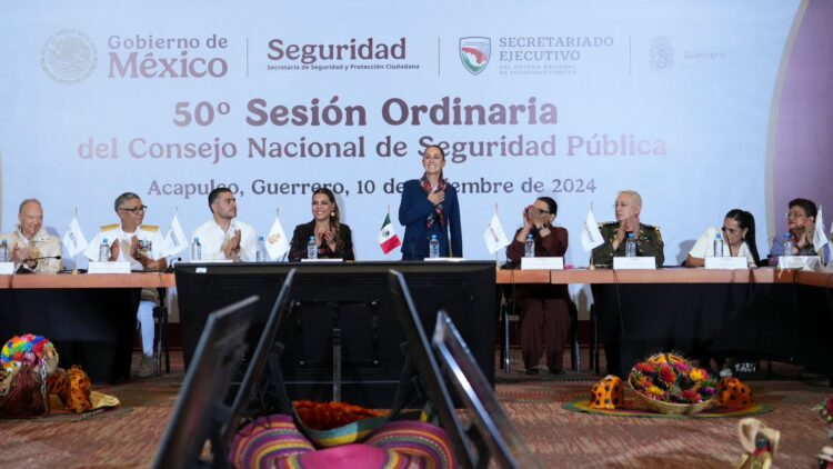Participa gobernador Américo Villarreal en Consejo Nacional de Seguridad Pública