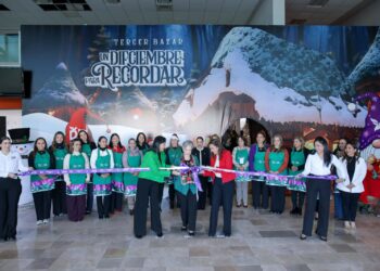 Inaugura María de Villarreal el tercer bazar navideño “Un DIFciembre para Recordar”